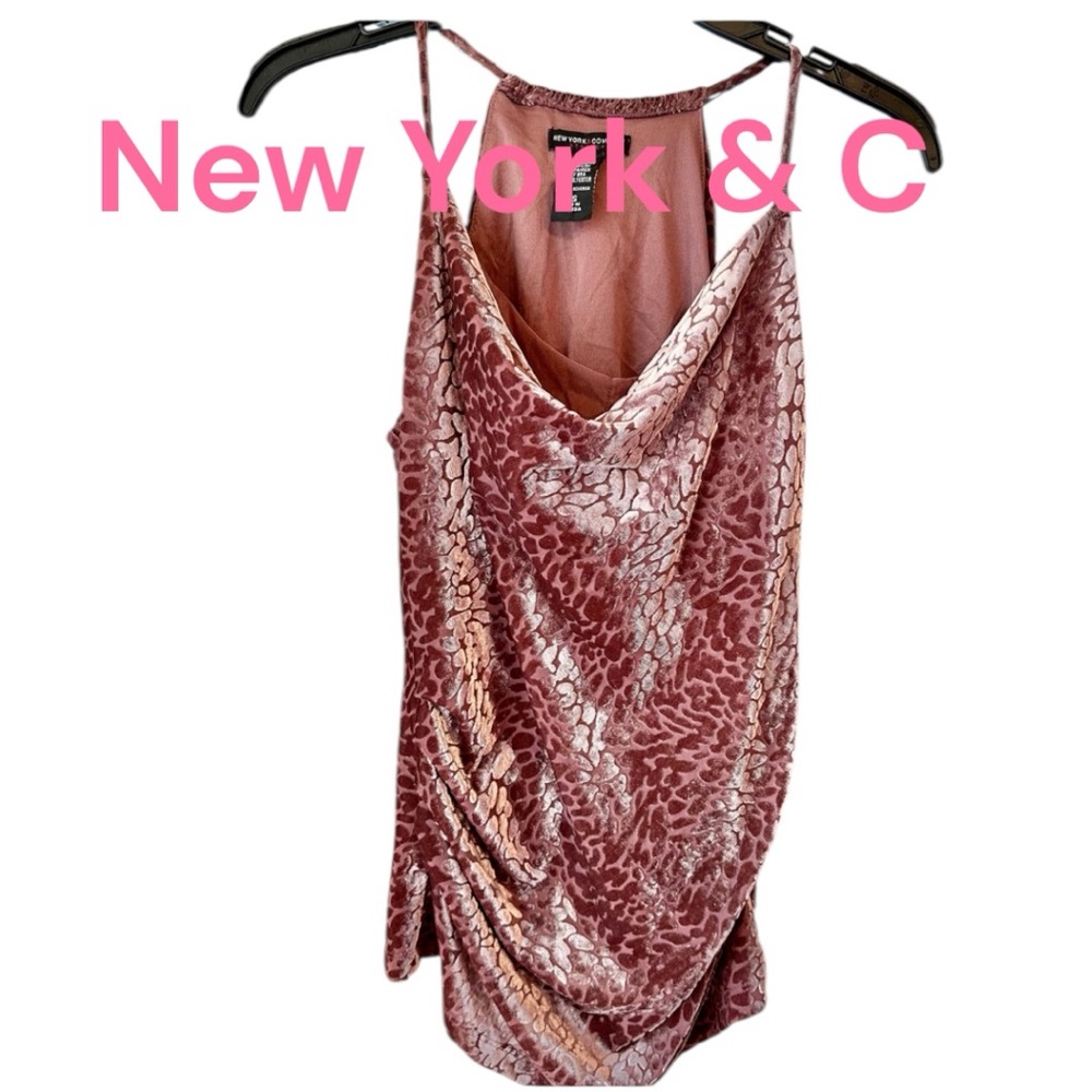 Vintage NEW YORK & COMPANY soft Leopard Camisole